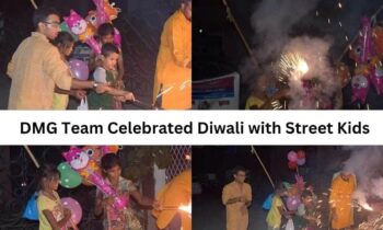 DMG Team & Students Celebrated their Diwali with Street Kids